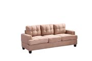 Saddle microfiber casual style affordable sofa by Glory additional picture 2