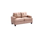 Saddle microfiber casual style affordable sofa by Glory additional picture 3
