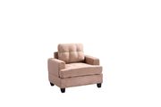 Saddle microfiber casual style affordable sofa by Glory additional picture 4