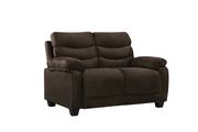 Affordable modern chocolate micro suede sofa by Glory additional picture 3
