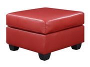Red bonded leather sofa by Glory additional picture 5
