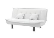 White faux leather sofa bed by Glory additional picture 2