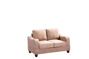 Modern affordable microfiber sofa in saddle by Glory additional picture 3