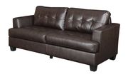 Brown affordable bonded leather sofa by Glory additional picture 2