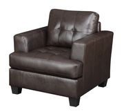 Brown affordable bonded leather sofa by Glory additional picture 4