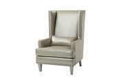 Tufted classical style silver sofa w/ carved back by Glory additional picture 5