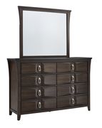 Mahogany wood finish dresser by Global additional picture 2