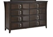 Mahogany wood finish dresser by Global additional picture 4