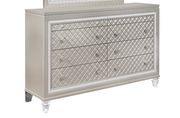 Glam style champagne finish dresser by Global additional picture 3