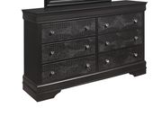 Gray crocodile leather dresser by Global additional picture 2