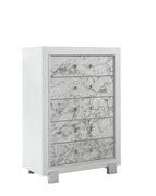 White exquisite finish chest by Global additional picture 2