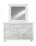 White exquisite full bed w/ LED additional photo 2 of 4