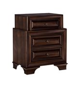 Modern oak wood nightstand by Global additional picture 2