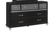 Black / silver glam style dresser by Global additional picture 2