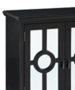 Antique black accent cabinet by Homelegance additional picture 2