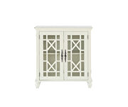 Antique white accent cabinet additional photo 4 of 4