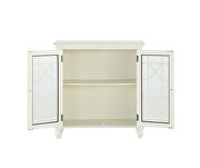 Antique white accent cabinet additional photo 5 of 4