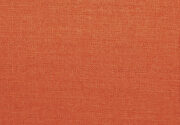 Orange textured fabric upholstery accent chair additional photo 3 of 2