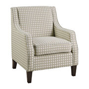 Khaki textured fabric upholstery accent chair by Homelegance additional picture 2