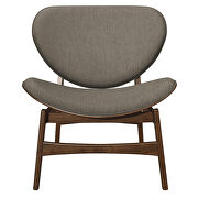 Brown gray textured fabric upholstery lounge chair by Homelegance additional picture 9