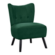 Green velvet upholstery accent chair by Homelegance additional picture 5