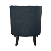 Indigo textured fabric upholstery accent chair by Homelegance additional picture 2