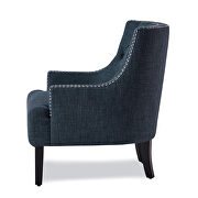Indigo textured fabric upholstery accent chair by Homelegance additional picture 4