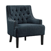 Indigo textured fabric upholstery accent chair by Homelegance additional picture 6