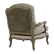Natural textured fabric upholstery accent chair by Homelegance additional picture 6