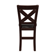 Warm merlot finish counter height chair by Homelegance additional picture 4