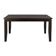 Warm merlot finish dining table by Homelegance additional picture 6