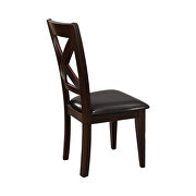 Warm merlot finish side chair additional photo 2 of 2