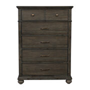 Wire-brushed rustic brown finish chest by Homelegance additional picture 3