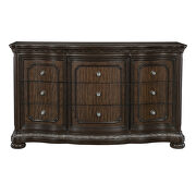 Dark cherry finish queen bed by Homelegance additional picture 9
