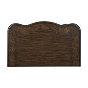 Dark cherry finish nightstand by Homelegance additional picture 2