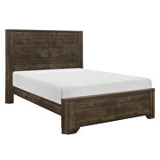Rustic brown finish queen bed by Homelegance additional picture 13
