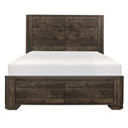 Rustic brown finish queen bed by Homelegance additional picture 14