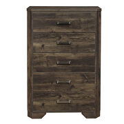 Rustic brown finish chest additional photo 2 of 2