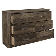 Rustic brown finish dresser by Homelegance additional picture 2