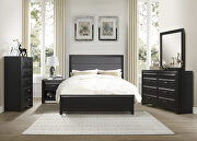 Espresso finish eastern king bed by Homelegance additional picture 4