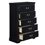 Black finish chest by Homelegance additional picture 2