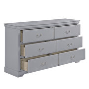 Gray finish dresser by Homelegance additional picture 2