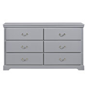 Gray finish dresser by Homelegance additional picture 3