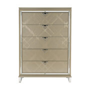 Champagne metallic finish chest by Homelegance additional picture 3