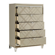 Champagne metallic finish chest by Homelegance additional picture 4