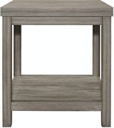 Weathered gray finish 3-piece pack occasional set by Homelegance additional picture 2