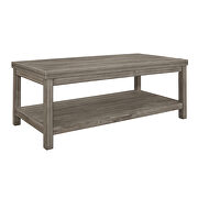 Weathered gray finish 3-piece pack occasional set by Homelegance additional picture 6