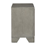 Driftwood gray finish traditional design nightstand by Homelegance additional picture 4