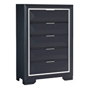 Midnight blue finish chest by Homelegance additional picture 2