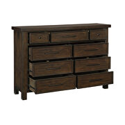 Brown finish dresser by Homelegance additional picture 2